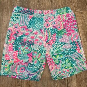 Colorful Girls Lily Pulitzer size L athletic shorts